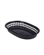 Fast Food Basket Black 27.5 x 17.5cm