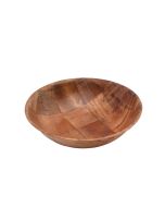 Woven Wood Bowls 8" Dia