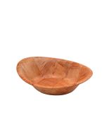 Oval Woven Wood Bowls 9"x7" Singles