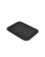 Gengrip 14" x 18" Rect. Non-Slip Tray Black