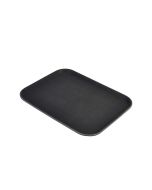 Gengrip 15" x 20" Rect. Non-Slip Tray Black