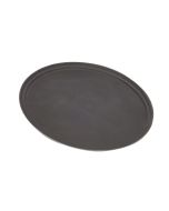 Gengrip 27" Oval Non-Slip Tray Black