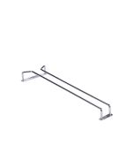 Chrome Glass Hangers 10"