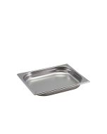 St/St Gastronorm Pan 1/2 - 40mm Deep