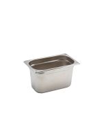St/St Gastronorm Pan 1/4 - 150mm Deep