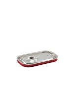 St/St Gastronorm Sealing Pan Lid 1/4