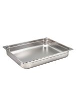 St/St Gastronorm Pan 2/1 - 100mm Deep