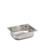 Perforated St/St Gastronorm Pan 1/2 - 100mm Deep