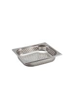 Perforated St/St Gastronorm Pan 1/2 - 65mm Deep