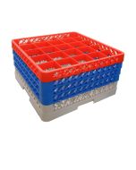 Genware 25 Comp Glass Rack With 4 Extenders