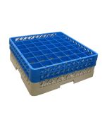 Genware 49 Comp Glass Rack With 2 Extenders