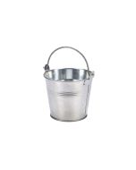 Galvanised Steel Serving Bucket 10cm Dia