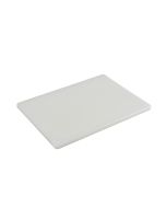 High Density Chopping Board 45X30X1cm / 18X12in White  - HD1812W