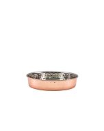 GenWare Hammered Copper Plated Presentation Plate 15cm