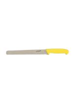 Genware 12'' Slicing Knife Yellow (Serrated)