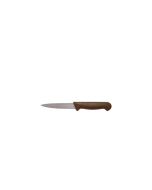 Genware 4" Vegetable Knife Brown