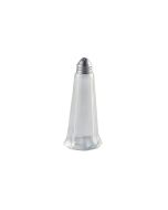 Glass Lighthouse Salt Shaker Silver Top