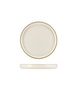 GenWare Kava White Stoneware Presentation Plate 18cm