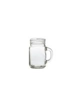 Genware Glass Mason Jar 43.5cl/ 14.7oz