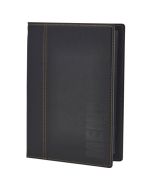 Contemporary A5 Menu Holder Black 4 Pages