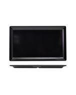 GenWare Melamine Black Platter GN 1/1