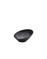 GenWare Melamine Black Slanted Buffet Bowl 21cm