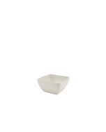 GenWare Melamine White Curved Square Bowl 10.5cm