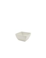 GenWare Melamine White Curved Square Bowl 12.5cm
