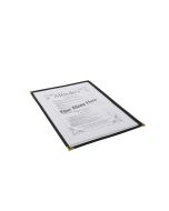 American Style Clear Menu Holder - 1 Page