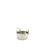 Mini Hammered St/St Casserole Dish 7.5 x 4cm