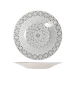 White Marrakesh Melamine Bowl 48 x 6cm