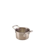 GenWare Mini Stainless Steel Casserole Dish 9.2 x 5.2cm