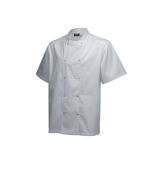 Basic Stud Jacket (Short Sleeve) White S Size