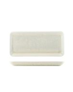 Terra Porcelain Pearl Narrow Rectangular Platter 31 x 14cm