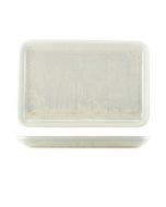 Terra Porcelain Pearl Rectangular Platter 30 x 20cm