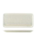 Terra Porcelain Pearl Narrow Rectangular Platter 36 x 16.5cm