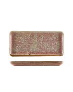 Terra Porcelain Rose Narrow Rectangular Platter 31 x 14cm