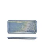 Terra Porcelain Seafoam Narrow Rectangular Platter 27 x 12.5cm