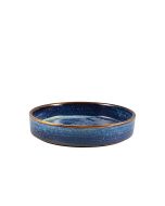 Terra Porcelain Aqua Blue Presentation Bowl 20.5cm