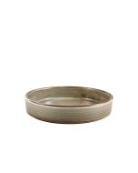 Terra Porcelain Grey Presentation Bowl 20.5cm