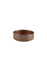 Terra Porcelain Rustic Copper Presentation Bowl 13cm