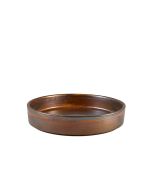 Terra Porcelain Rustic Copper Presentation Bowl 20.5cm