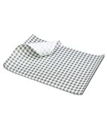 Greaseproof Paper Black Gingham Print 35 x 25cm