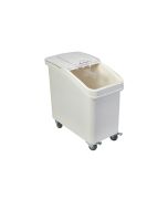 Polypropylene Mobile Ingredient Bin with Scoop 102 Litre
