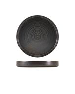 Terra Porcelain Black Presentation Plate 20.5cm