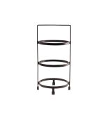 GenWare Three Tier Presentation Plate Stand 18cm