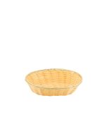 Oval  Polywicker Basket 9"X6"X2.25"