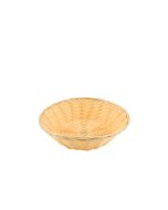 Round Polywicker Basket 9.5"Dia X 2.5" Deep