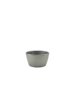 GenWare Melamine Matt Grey Ripple Ramekin 56ml/ 2oz