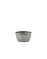 GenWare Melamine Matt Grey Ripple Ramekin 113ml/ 4oz